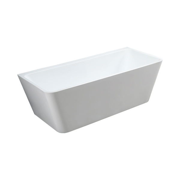Ванна акриловая Vincea VBT-425-1700 1700*800*600, цвет белый, слив-перелив в комплекте, хром