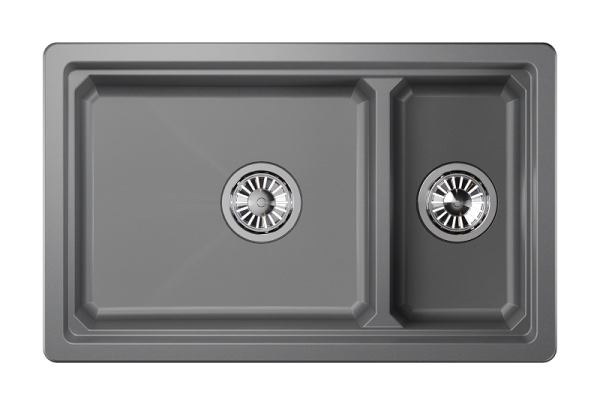 Мойка для кухни Granula Kitchen Space 7304U алюминиум, 73х45,5 см, прямоугольная