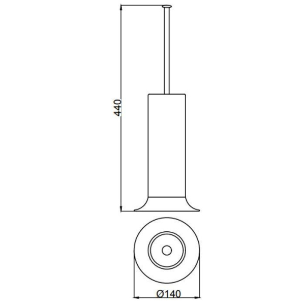 Ершик для унитаза Webert Opera OA501302065