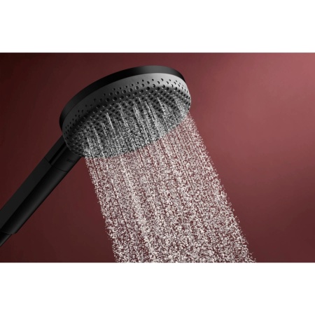 Душевой гарнитур Hansgrohe Raindance Alive Select S 24601670 черный матовый 24601670