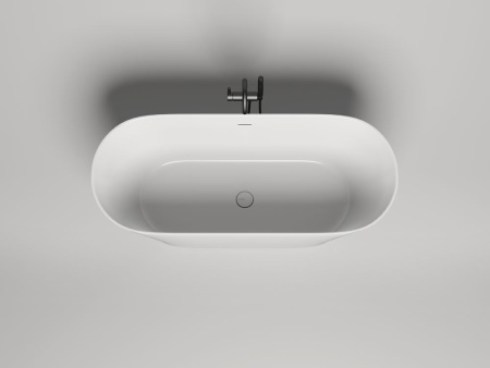 Ванна отдельностоящая Salini MONA 170x72, S-Stone, матовый белый 102922M