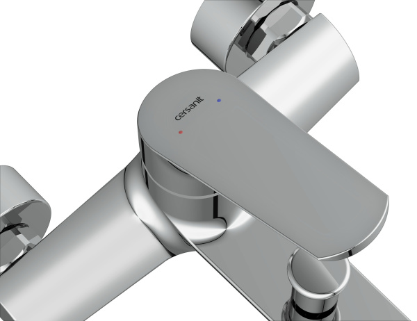 Смеситель для ванны Cersanit FLAVIS однорычажный, 63035