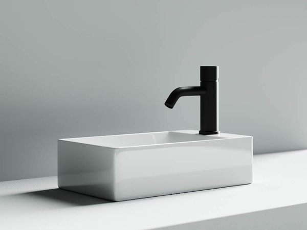 Умывальник Ceramicanova чаша накладная квадратная Element 400x400x140мм