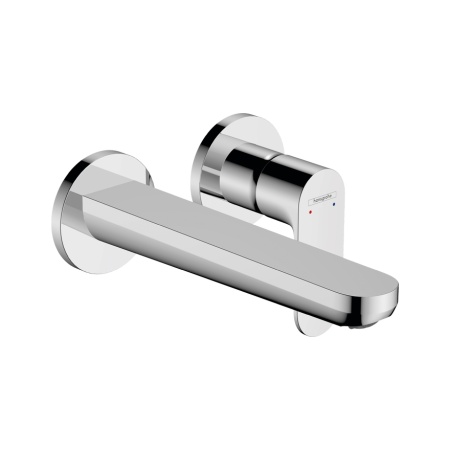 Hansgrohe Rebris S Встраиваемый смеситель для раковины настенный с изливом 195 хром 72528000
