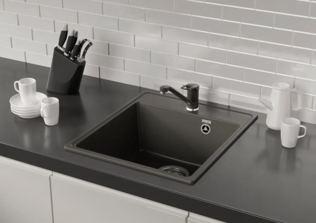 Кухонная мойка Ulgran Quartz Forte 425-08, космос