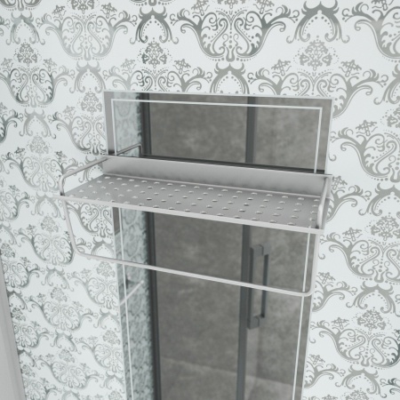 Душевая кабина Niagara Luxe NG-7717WBK 100x100х210, низкий поддон, стенки белые, без крыши