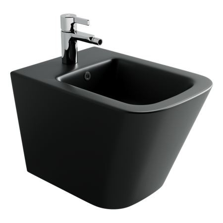 Подвесное биде Ceramicanova Union, черный матовый, CN4010MB