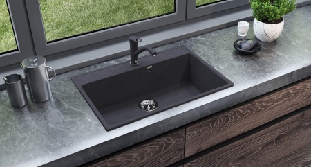 Кухонная мойка Ulgran Quartz Forte 760-08, космос