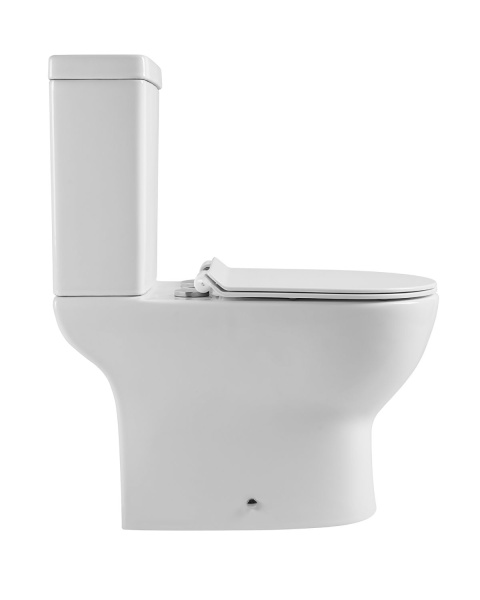 Унитаз-компакт Agger AT03000 безободковый, сиденье с микролифтом