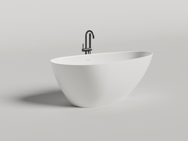 Ванна отдельностоящая Salini PAOLA 172x83 покраска по RAL полностью, S-Stone, матовый 1015204MF