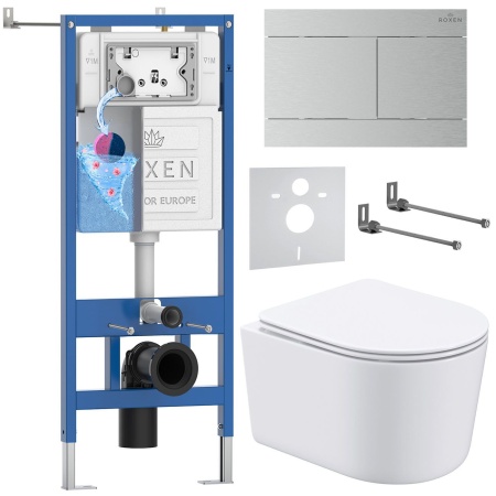 Комплект 6 в 1 RoxenBath StounFix Dual Fresh 868569 (состоит из: 710200, Velar 420300S, 530120-01)