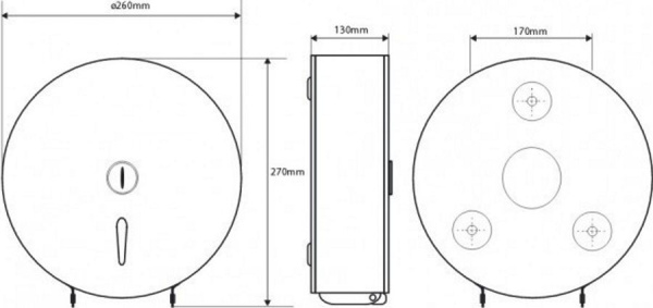 Держатель туалетной бумаги Bemeta Hotel 148212051