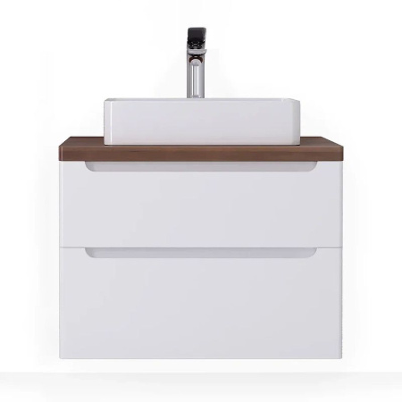 Тумба под раковину Jorno Wood 80 wood.01.80/P/W белый