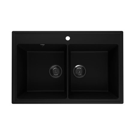 Кухонная мойка Ulgran Quartz Ruma 780-07, уголь