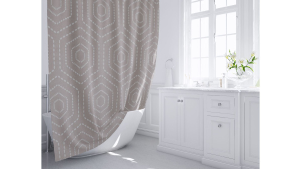 Штора для ванной Fixsen Actual, FX-1512