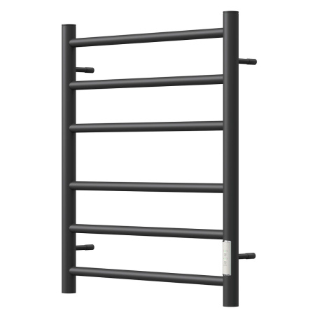 Полотенцесушитель электрический Point PN10856B П6 500x600 диммер справа, черный