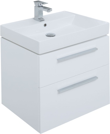 Мебель для ванной Aquanet Nova 60 белый (2 ящика)