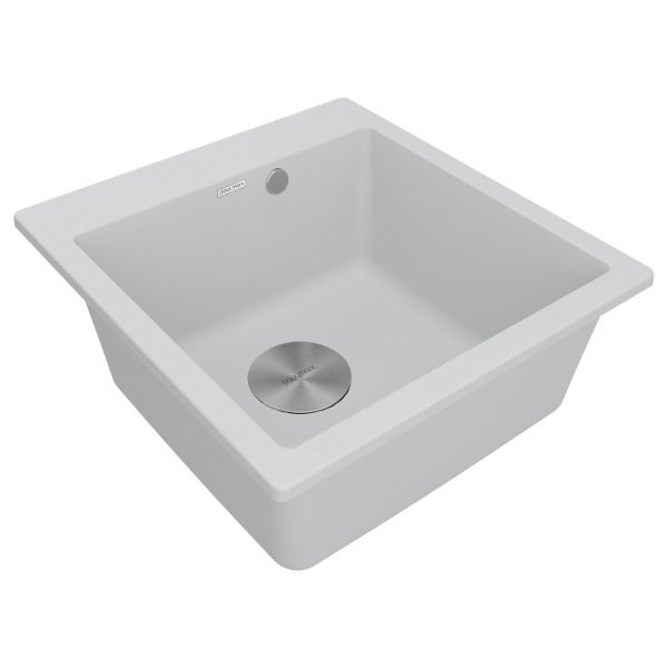 Мойка KANTE 50, IT-GRANIT, PM105152-WH , белый, 510х520, Paulmark