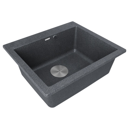 Мойка KANTE 60, IT-GRANIT, PM106052-DG, графит, 600х520 мм, Paulmark
