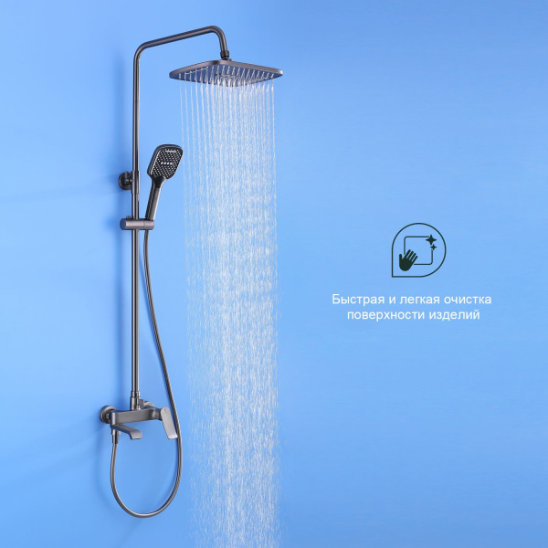 Душевая система Splenka S31.24.09, графит