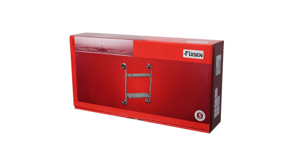 Полка стеклянная 2-х этажная Fixsen Best FX-71622