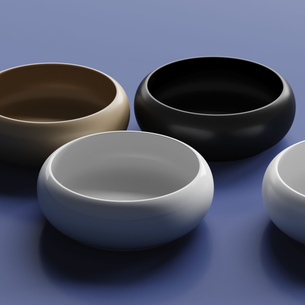 Умывальник Ceramicanova чаша накладная круглая Element 360x360x120мм