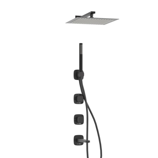 A9151.265.315.219.162.327.242.217 Встраиваемый комплект для ванны WasserKRAFT с верхней душевой насадкой, лейкой