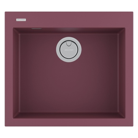 Мойка DECORATION 56, ACRYSTONE, PM935650-ME, MERLOT, 560х500 мм, Paulmark