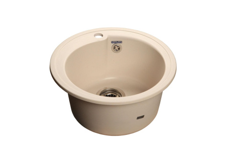 Кухонная мойка GranFest RONDO R-450 белый