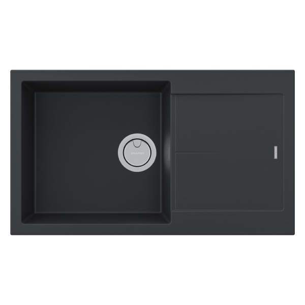 Мойка EXTENSIO 86, ACRYSTONE, PM988650-AN, ANTRACITE, 860х500 мм, Paulmark