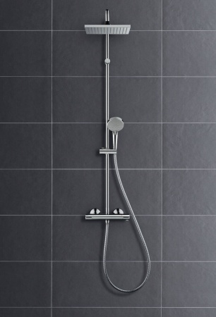 Hansgrohe Vernis Shape Showerpipe 230 1jet с термостатом хром 26286000