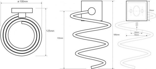 Настенный держатель для фена Bemeta Beta 132117022
