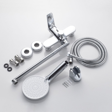 Смеситель для ванны Shevanik S4322, хром