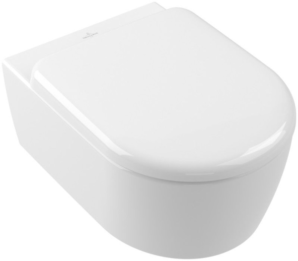 Унитаз Villeroy & Boch Skyla, подвесной, в комплекте, TwistFlush, 5656CL01