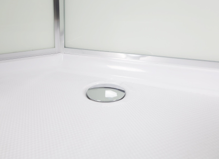 Душевая кабина Niagara Ultra NG-3012-01 120х120х220, низкий поддон 16 см, стекло прозрачное с матовой полосой