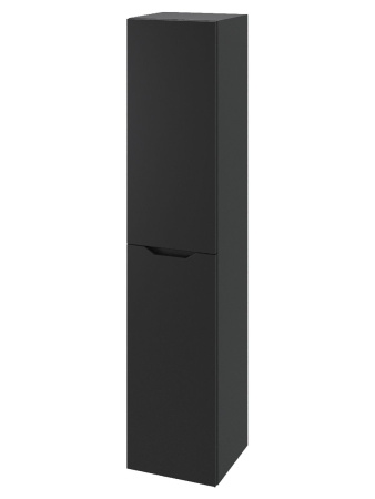 Orange Line Li-35Pub Пенал подвесной 35 правый, матовый черный