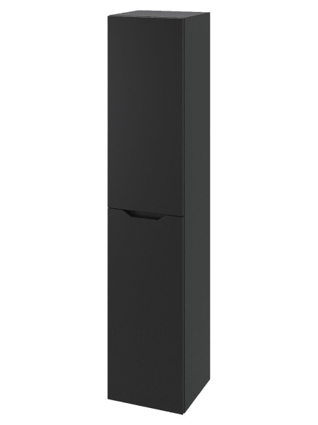 Orange Line Li-35Pub Пенал подвесной 35 правый, матовый черный