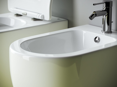Напольное биде Ceramicanova Metropol, белый, CN4005