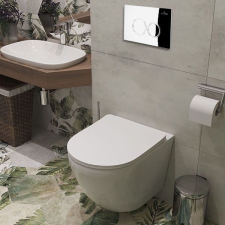 Кнопка для инсталляции RoxenBath Santi 410260CH