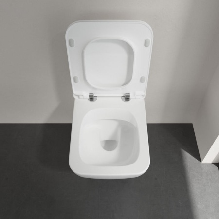 Унитаз Villeroy & Boch Venticello, подвесной с сиденьем, 4611RLR1