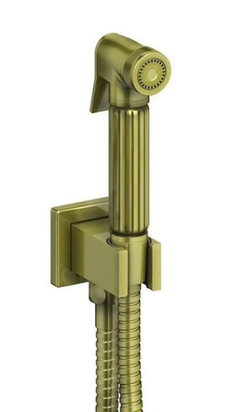 Смеситель встроенный с гигиеническим душем Timo Torne 4389/02SM антик