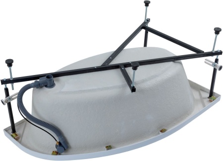 Акриловая ванна Aquanet Mia 140x80 L (с каркасом)