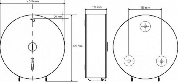 Держатель туалетной бумаги Bemeta Hotel 148312081