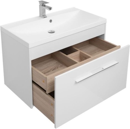 Мебель для ванной Aquanet Августа 90 белый (раковина Нота NEW)