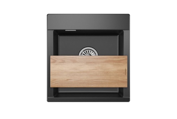 Мойка для кухни Granula Estetica 4701 шварц, 47х50 см, квадратная