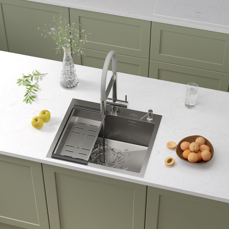 Кухонная мойка Roxen Simple 55