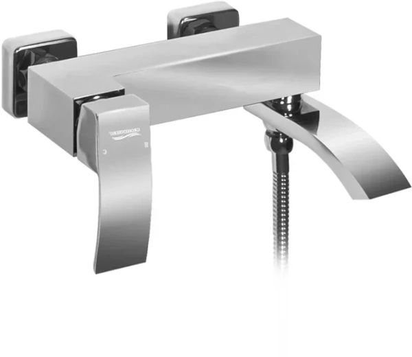 Смеситель для ванны с ручным душем Grocenberg GB8007 Хром