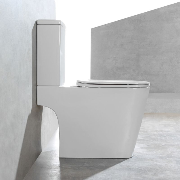 Унитаз-компакт Vincea Hope VT2-201, цвет белый, ультратонкое сиденье soft-close, P-trap