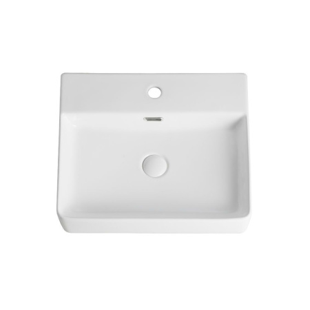 Orange RA04500W раковина накладная белая глянцевая, санфарфор
