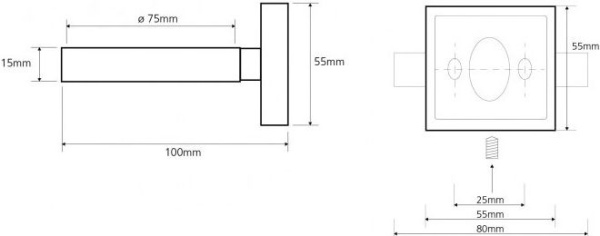 Настенный держатель для фена Bemeta Beta 132117012